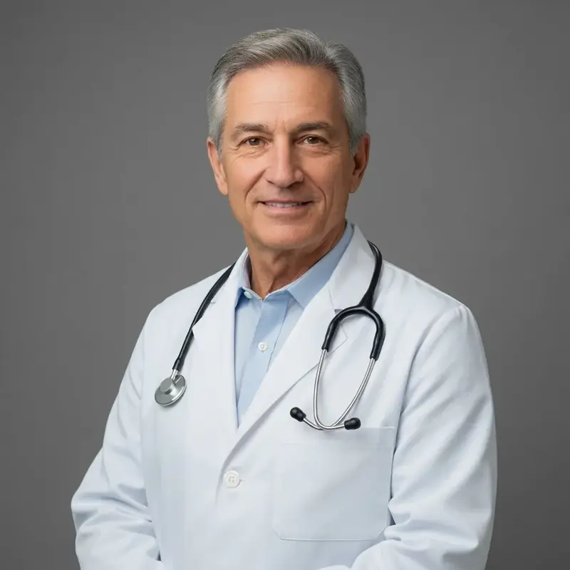 Professional medical headshot showcase